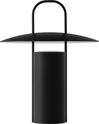 Lampe à poser LED noire avec port USB et intensité variable Sono