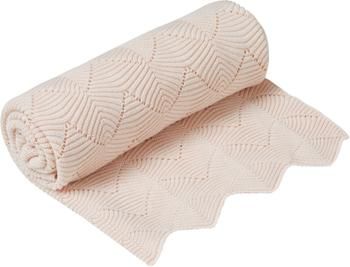 Baby-Kuscheldecke Scallop aus Bio-Baumwolle