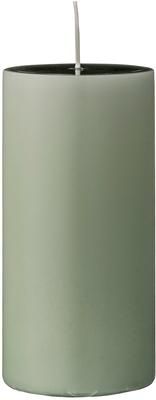 Bougie décorative verte Lulu, 2 pièces