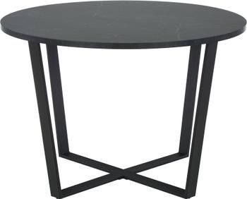 Table ronde noire Amble, Ø 110 cm