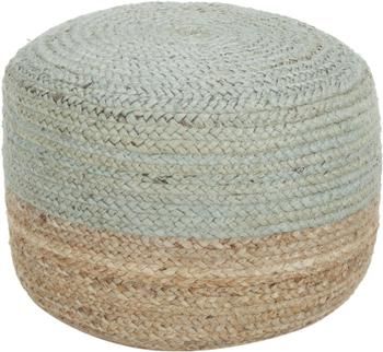 Pouf en jute fait à la main Bono