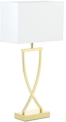 Lampada da tavolo classica in argento Vanessa