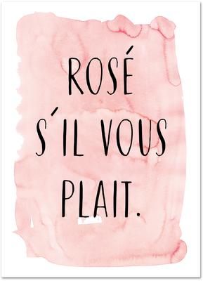Poster S'il Vous Plait