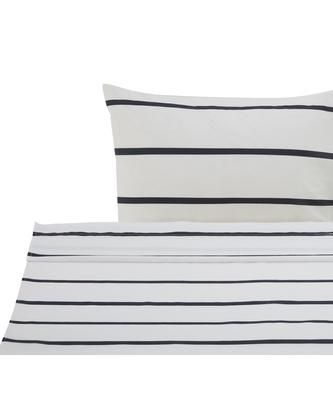 Drap plat en coton Blush