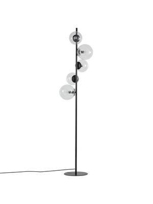 Lampada da terra in vetro Casey