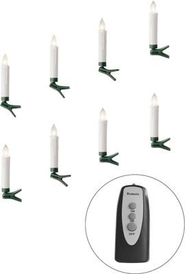 Bougies LED avec télécommande Bonita, 11 élém.