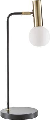 Lampada da tavolo a LED con paralume in vetro Wilson