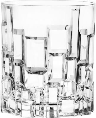 Bicchiere in cristallo con rilievo Etna 6 pz