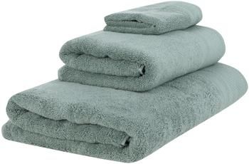 Handtuch-Set Premium mit klassischer Zierbordüre, 3-tlg.
