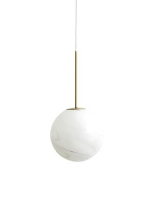 Petite suspension boule opale Fauna