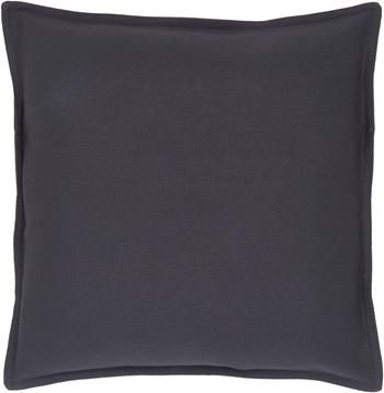 Housse de coussin en coton bleu foncé Mads
