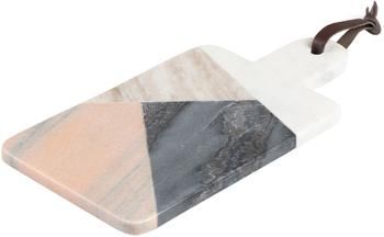 Planche à découper en marbre Bradney, 15 x 30 cm