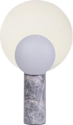 Lampe à poser avec pied en marbre gris Cache