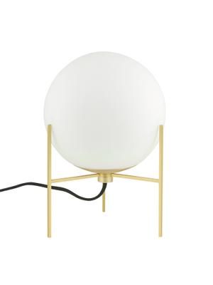 Malá stolová lampa z opálového skla Alton