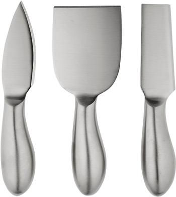 Silberfarbenes Käsemesser-Set Fromagerie, 3-tlg.