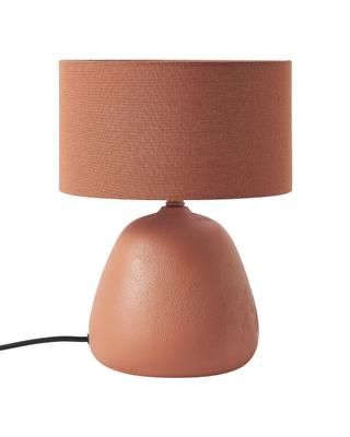 Lampe à poser en céramique couleur terracotta Eileen