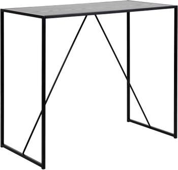 Table haute en bois et métal Seaford