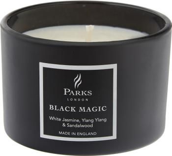 Petite bougie parfumée Black Magic (jasmin blanc, ylang-ylang & bois de santal)
