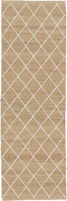 Tapis de couloir jute fait main Kunu