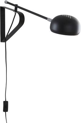 Grote verstelbare wandlamp Lincon met stekker