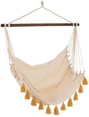 Silla colgante con borlas Quast