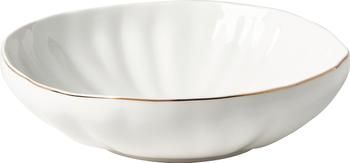 Assiettes creuses en porcelaine Sali, 2 pièces