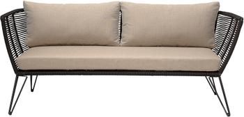 Garten-Loungesofa Mundo mit Kunststoff-Geflecht (2-Sitzer)