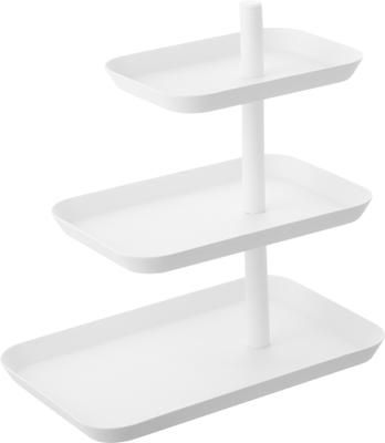 Serviteur en métal blanc Tower