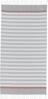 Fouta rayé à franges Arcachon