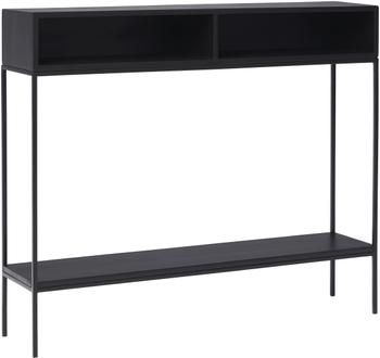 Console en bois massif à compartiments ouverts Lyle
