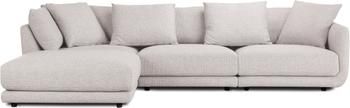 Sofa modułowa z pufem Jasmin (3-osobowa)
