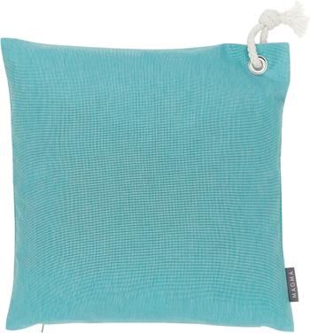 Effen outdoor kussenhoes Capri in turquoise