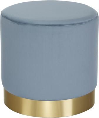 Tabouret velours Orchid