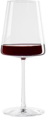 Bicchiere vino rosso in cristallo a forma di cono Power 6 pz
