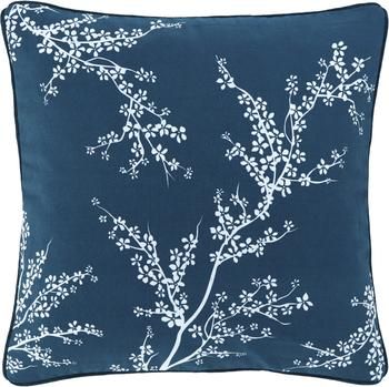 Housse de coussin 40x40 bleu foncé Jada