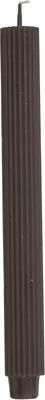 Chandelle bleu foncé Ribbed, 2 pièces