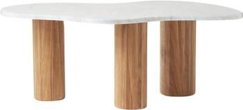 Tavolino da salotto in marmo dalla forma organica in varie misure Naruto