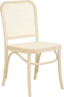 Silla de madera con tejido vienés Franz