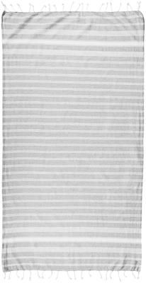Gestreiftes Hamamtuch Surfside mit Fransenabschluss
