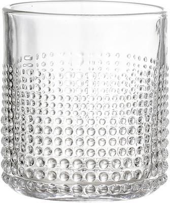 Verres à eau avec motif texturé Gro, 6 pièces