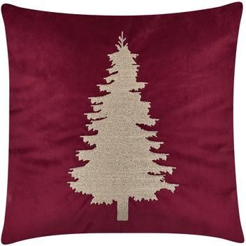 Housse de coussin 40x40 velours brodé Tree
