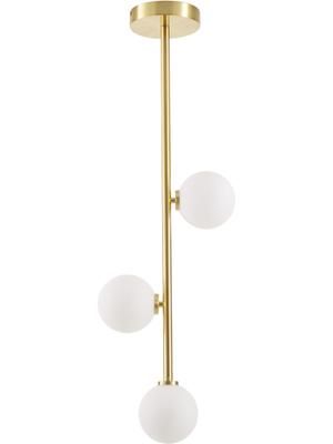 Závesná lampa z opálového skla Emily