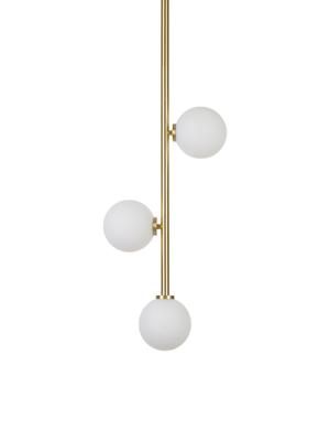 Závesná lampa z opálového skla Emily