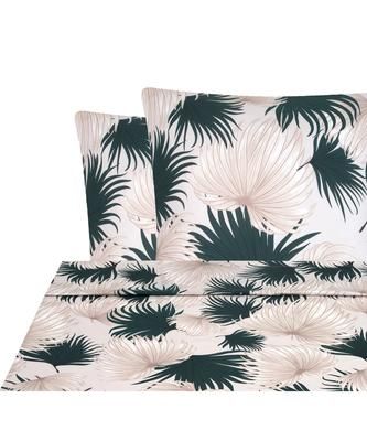 Drap plat en satin de coton Aloha