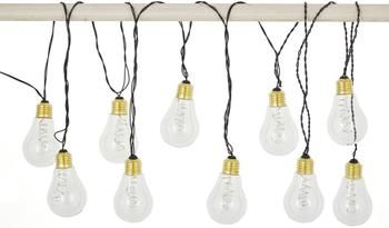 Svetelná LED reťaz Bulb, 360 cm, 10 lampiónov