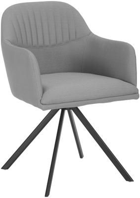Chaise pivotante avec accoudoirs Lola