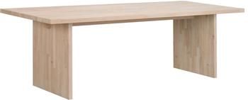 Eettafel Emmett van eikenhout, 240 x 95 cm