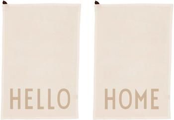 Set 2 strofinacci beige Favourite