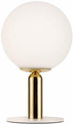 Petite lampe à poser dorée Splendid Pearl