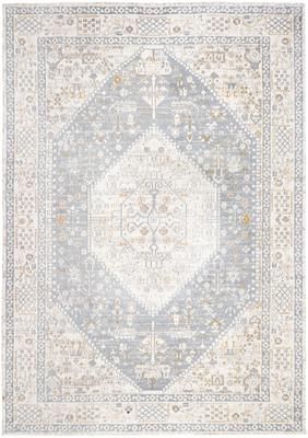 Ręcznie tkany dywan szenilowy w stylu vintage Neapel
